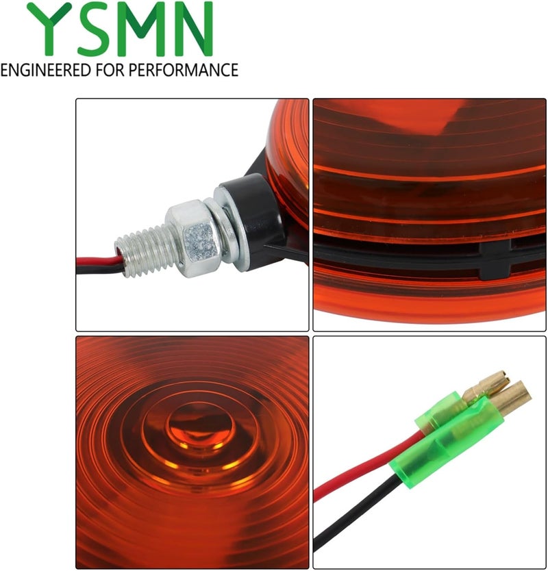YSMN New Hazard Light,Replacement For C081-75870 W9501-66001, Replacement For Kubota Tractor B L M Series - Image 4